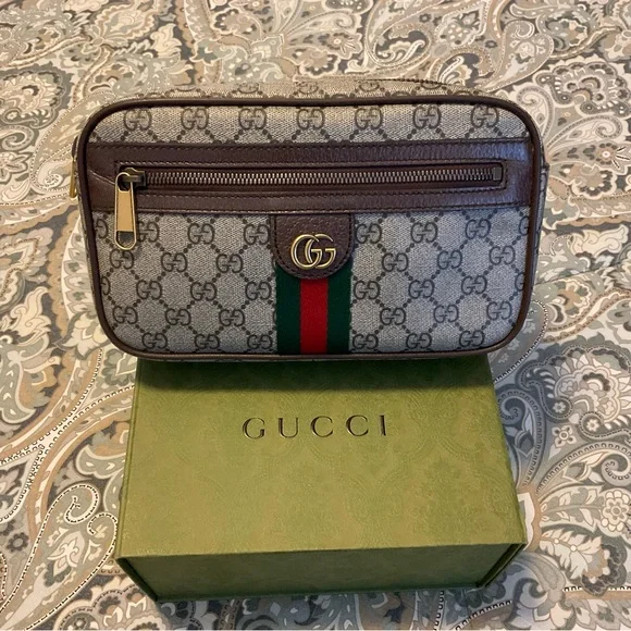 Gucci GG Supreme Ophidia Sling Belt Bag - Picture 14 of 15